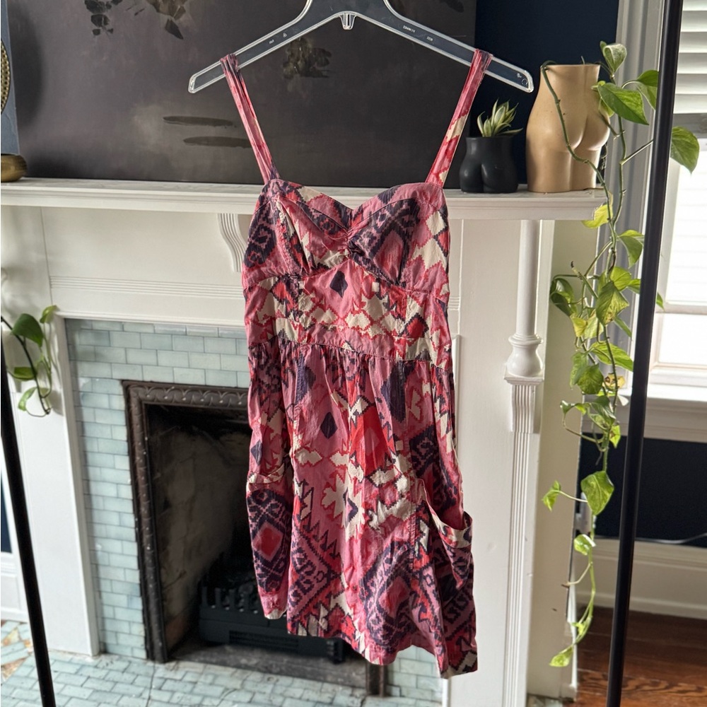 American Eagle Outfitters Pink and Purple Dress